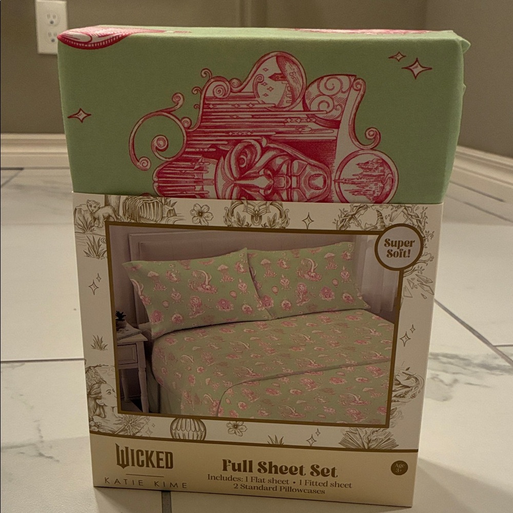 Wicked: For Good x Katie Kime Sheet Full Set